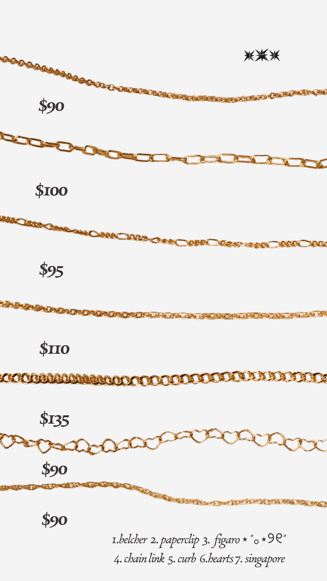 14k Gold-Filled Chains